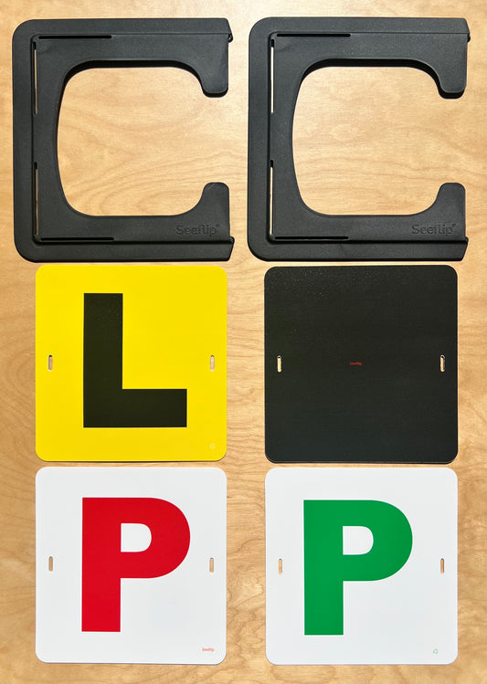 Seeflip | L+P Plate Set (QLD/SA/TAS)