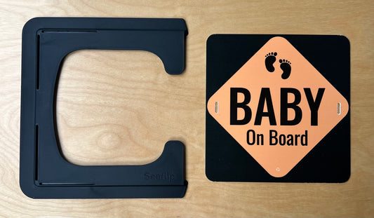 Seeflip | Baby on Board Plate Set