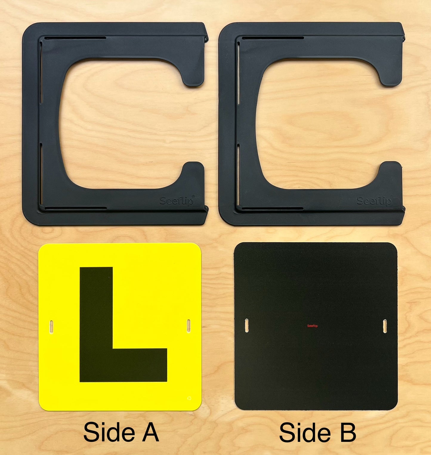 Seeflip | L Plate Set