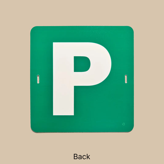 P Plate Spare